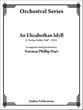 An Elizbethan Idyll Orchestra sheet music cover